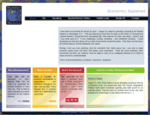 Tablet Screenshot of numbernomics.com